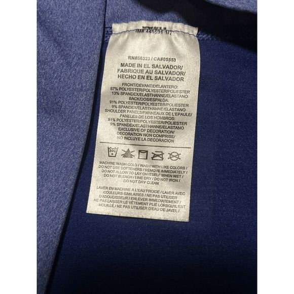 📦 NEW Women's Large NIKE Dri Fit Racerback Athletic Tank Top Shirt 849986-455 - Picture 5 of 5